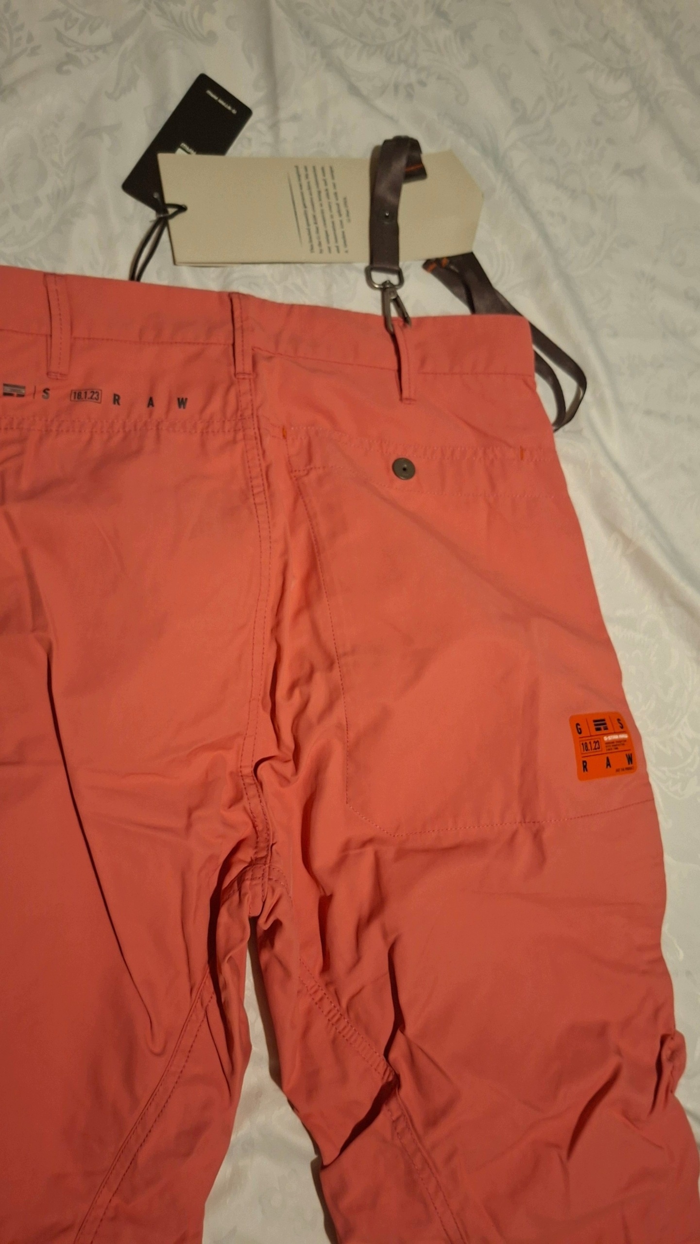 G-Star RAW Damskie spodnie cargo E pant wmn 25 — zdjęcie 7