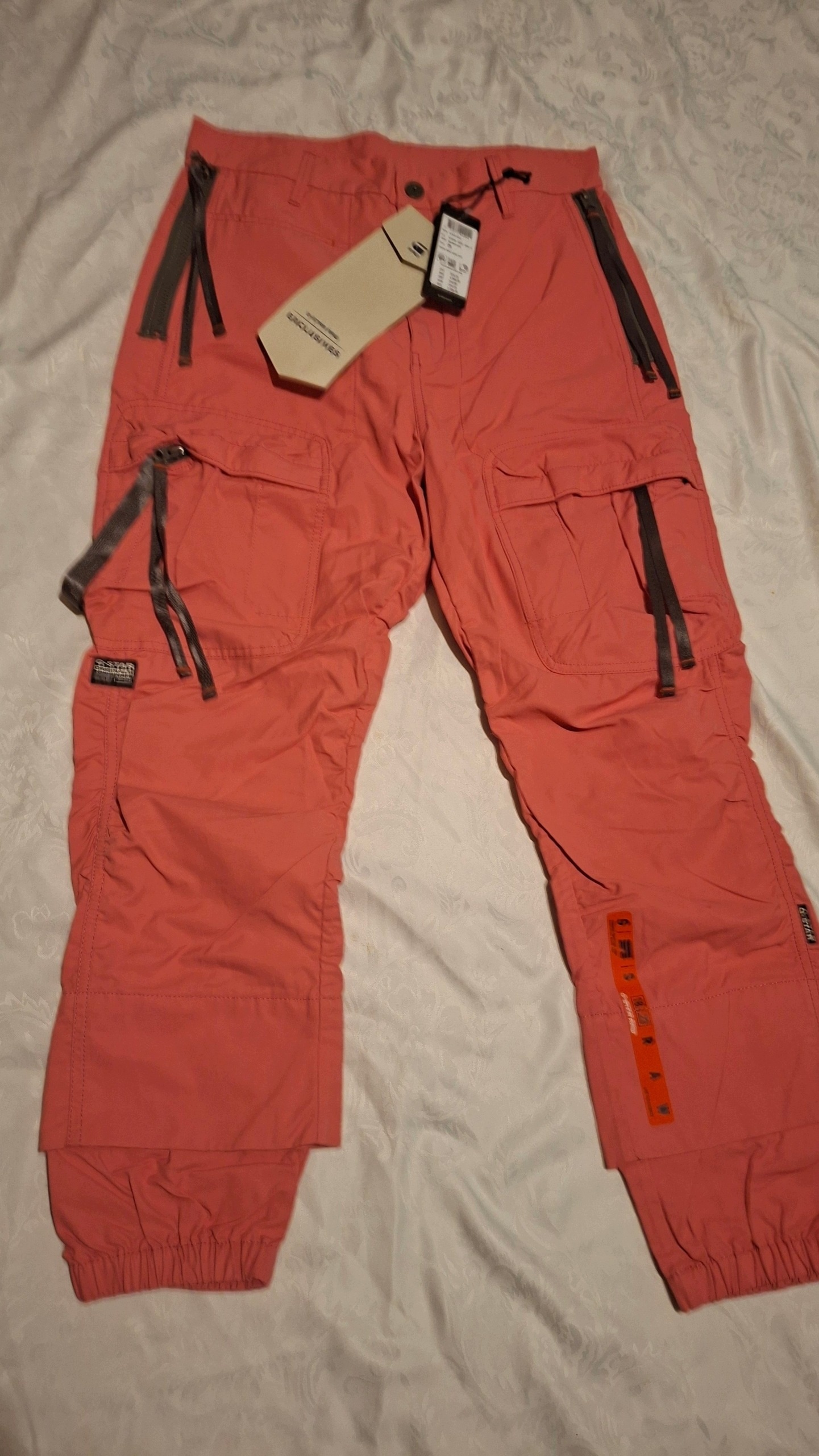 G-Star RAW Damskie spodnie cargo E pant wmn 25 — zdjęcie 3