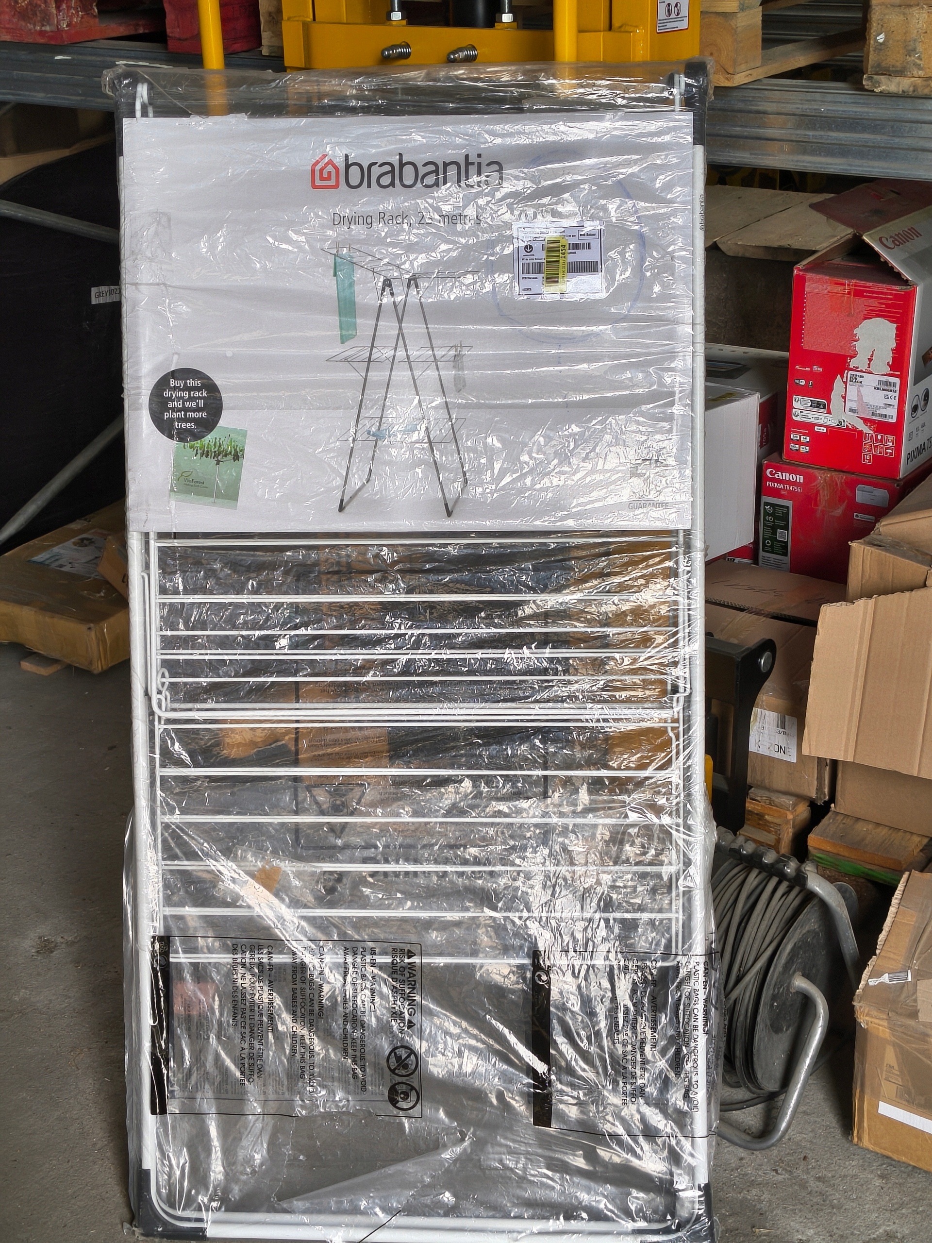 Suszarka wolnostojąca pionowa Brabantia 67-67 cm — zdjęcie 4