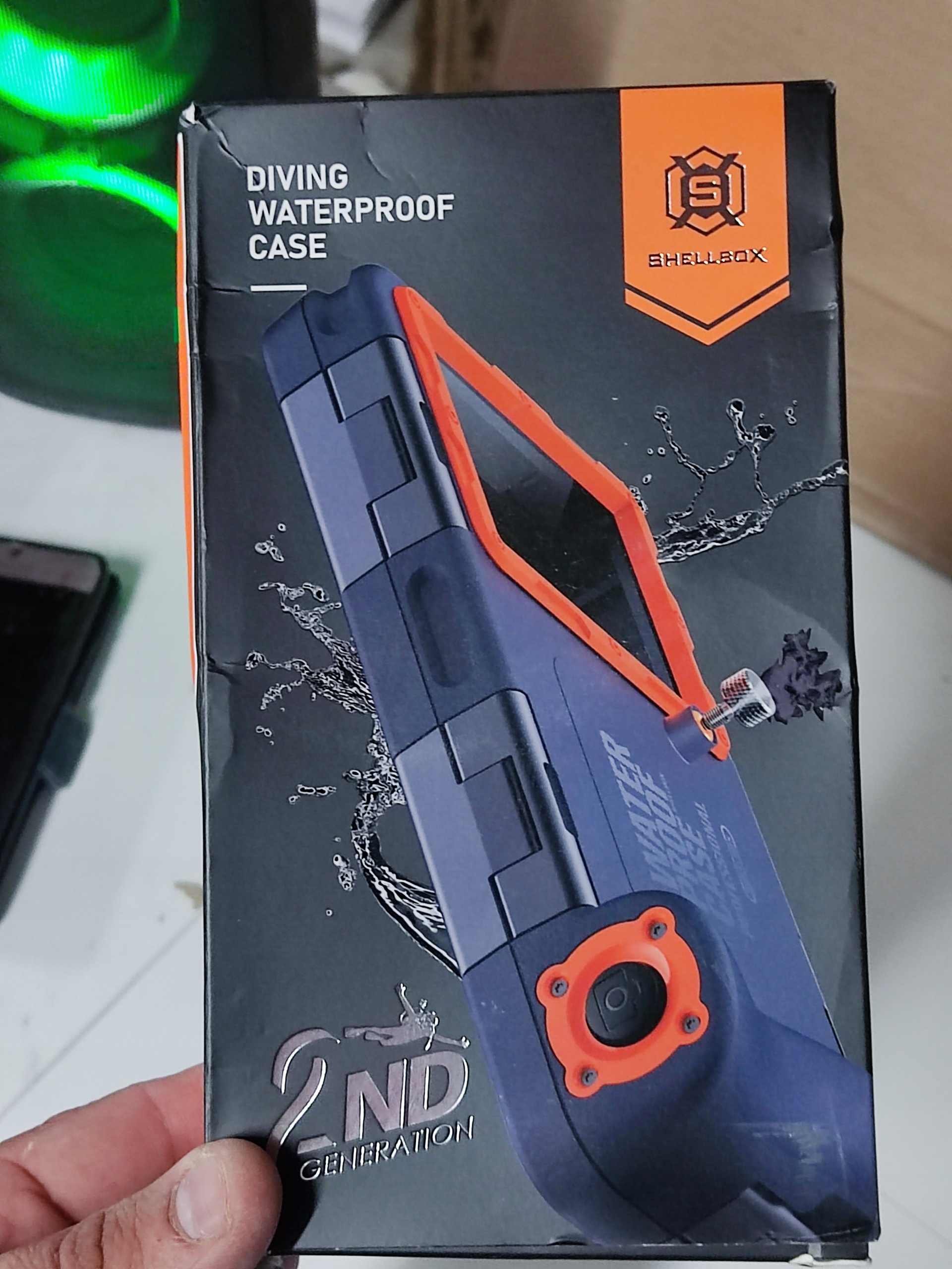 Shellbox Waterproof Case 15m Obudowa Nurkowa do Telefonu — zdjęcie 10