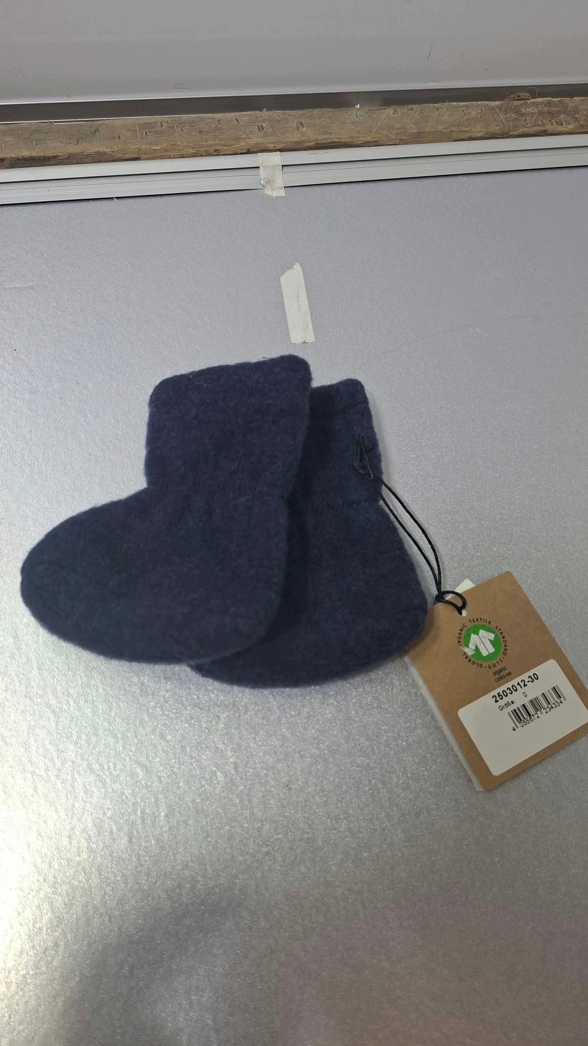 Botki niemowlęce Wollfleece 2503012-30 rozmiar 0 granatowe — zdjęcie 3