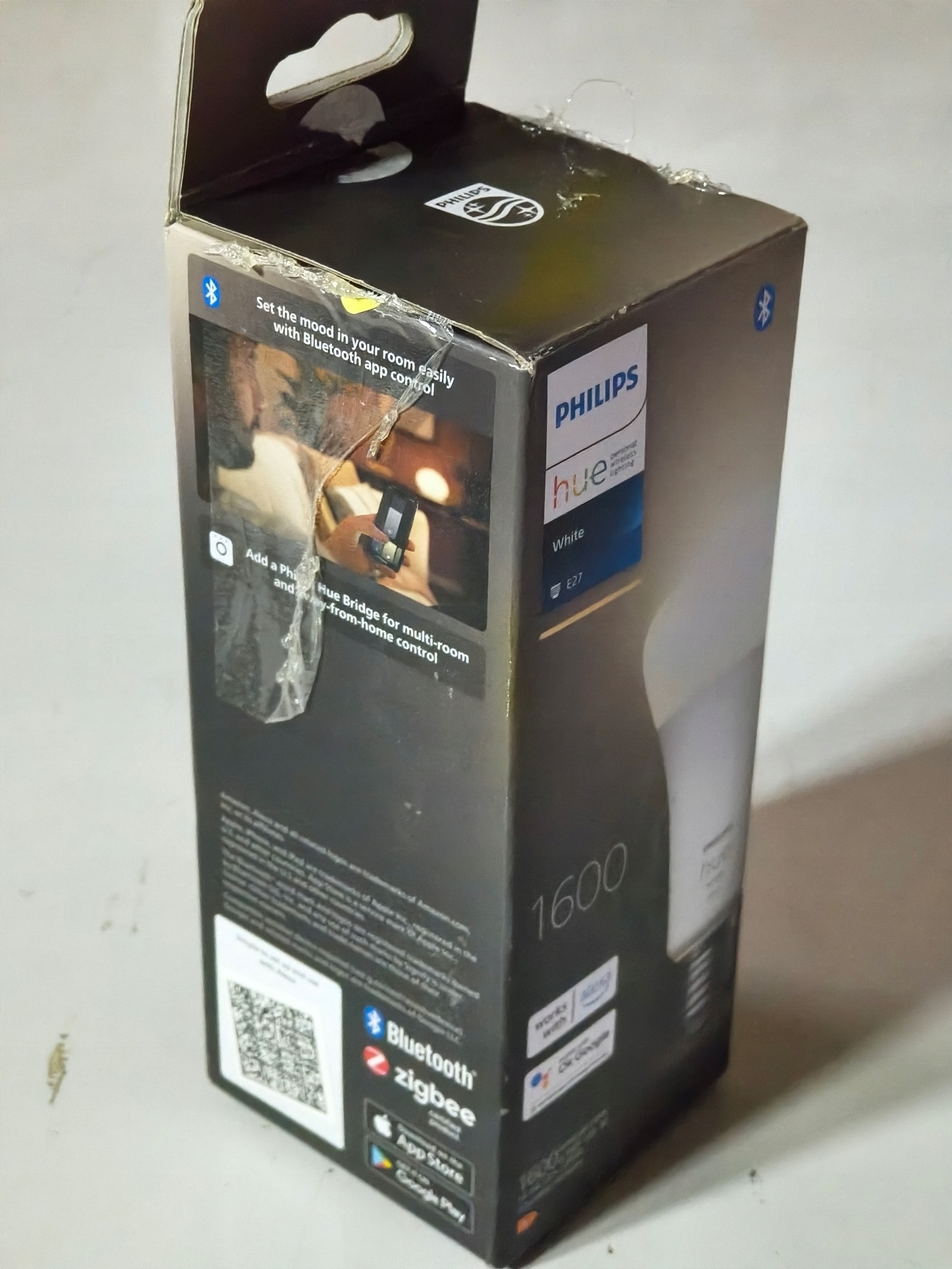 Philips Hue White E27 1600lm Bluetooth żarówka LED smart Alexa Google — zdjęcie 5