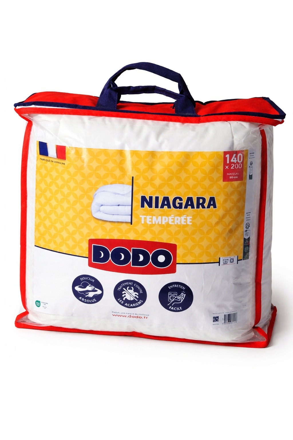 Kołdra DODO Niagara Tempérée 140x200 antyalergiczna całoroczna antyroztocza — zdjęcie 2