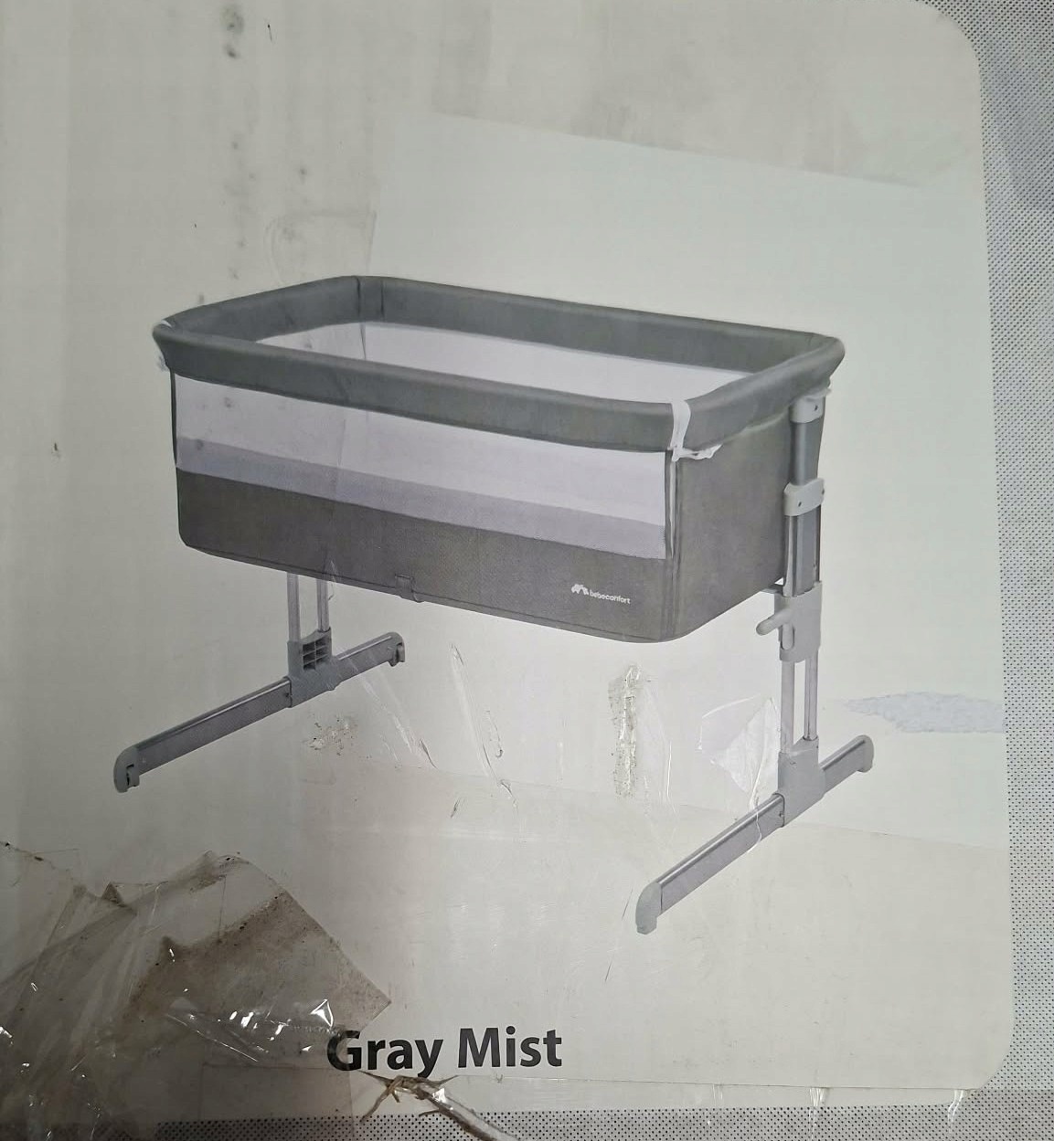 Bébé Confort Calidoo łóżeczko dostawne 70x96 cm szare do 9 kg — zdjęcie 8