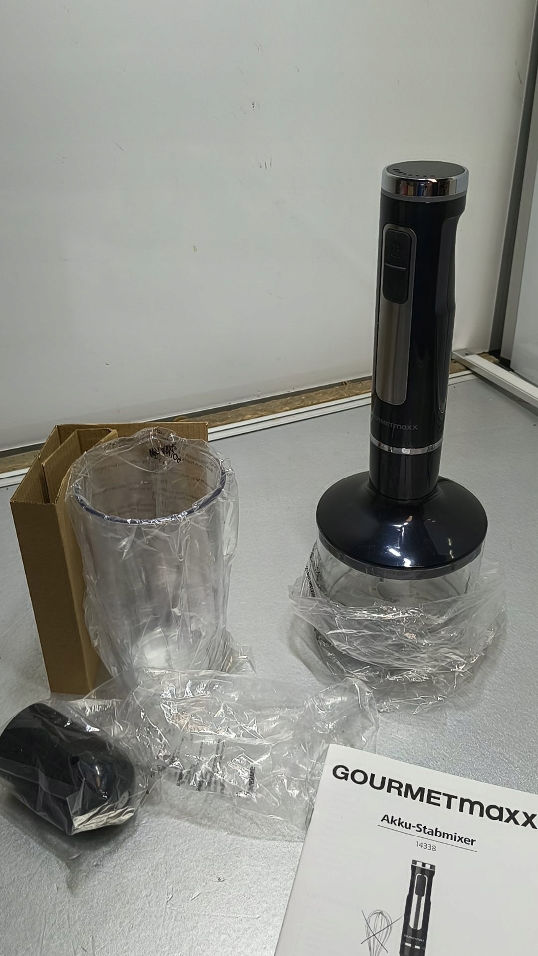 Gourmetmaxx blender ręczny bezprzewodowy 14338 200 W 500 ml — zdjęcie 5