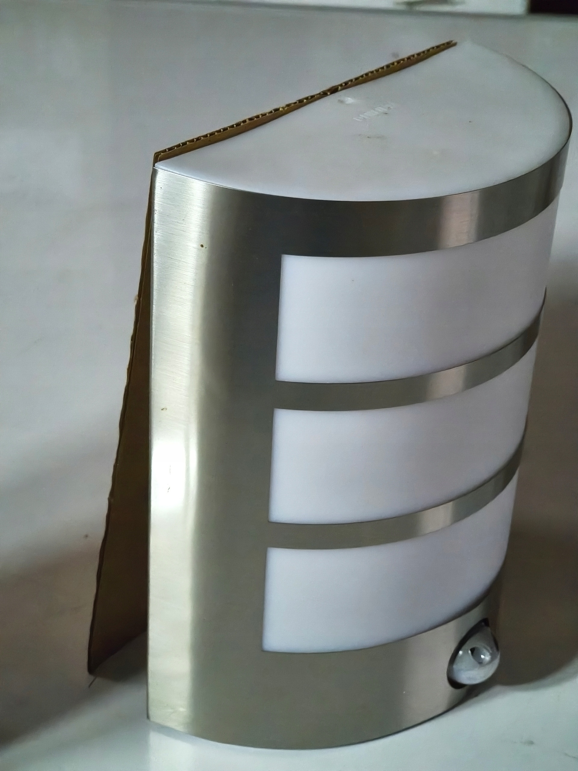 Philips LED Outdoor Wall Light IP44 czujnik ruchu stal nierdzewna — zdjęcie 7