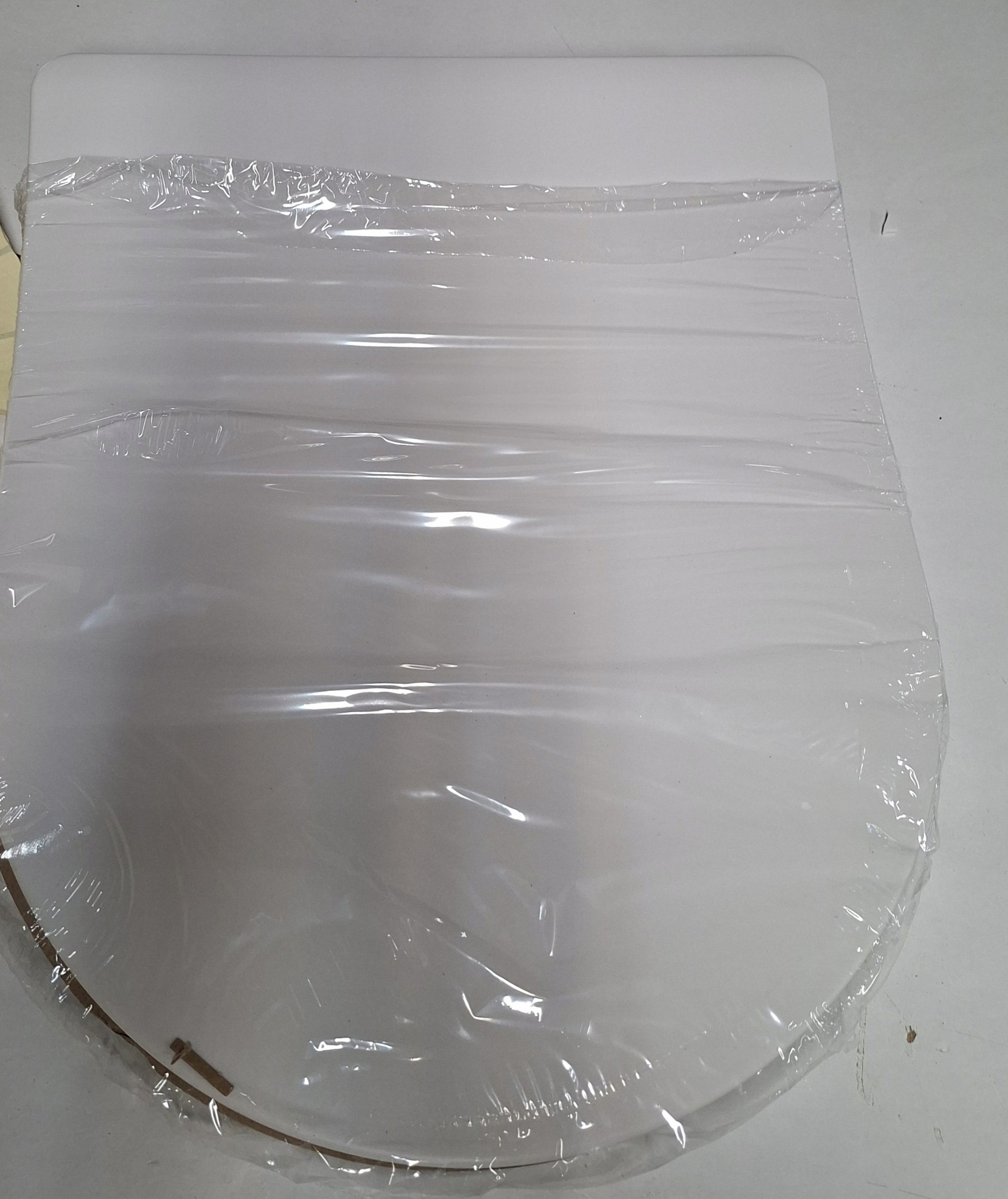 Deska sedesowa WC Amazon Basics biała matowa duroplast kształt D — zdjęcie 4