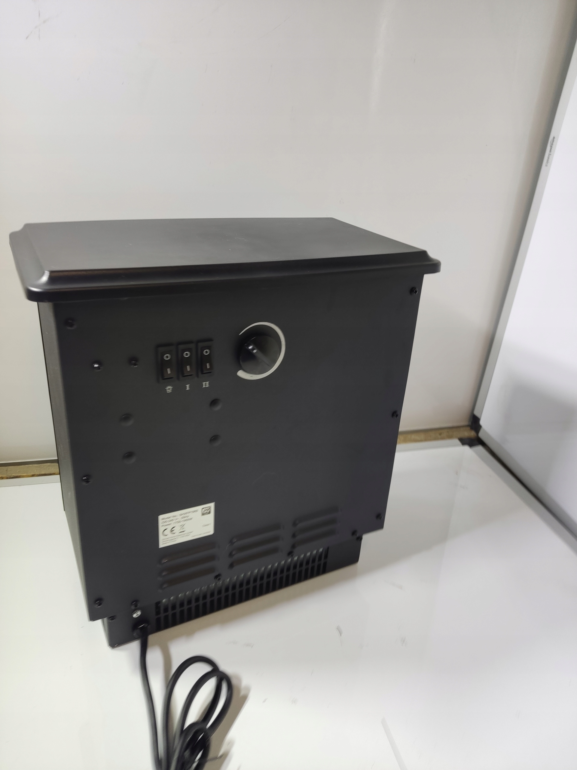 Kominek elektryczny 1950W efekt ognia termowentylator regulacja mocy — zdjęcie 5