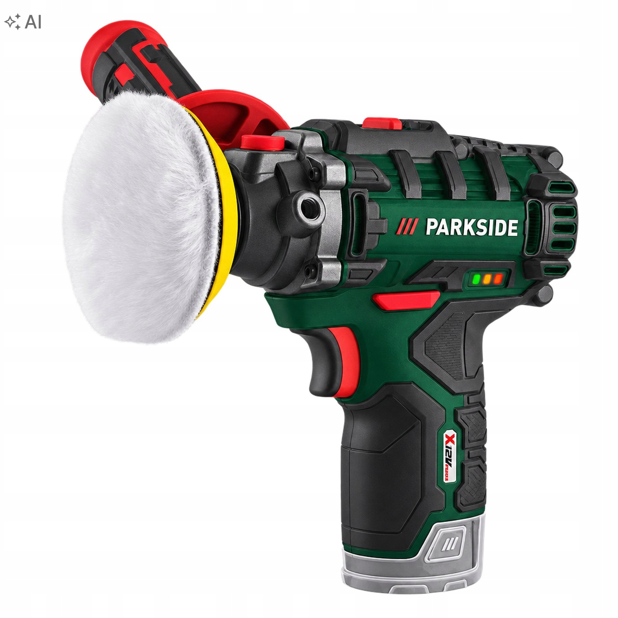Parkside polerka akumulatorowa PAAP 12 C3 12 V — zdjęcie 2