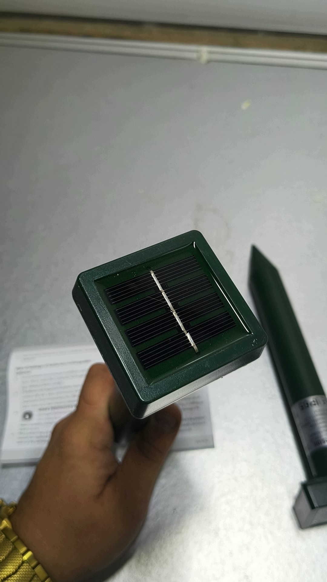 Parkside solarny odstraszacz kretów PSMS 2 A1 650 m² — zdjęcie 5