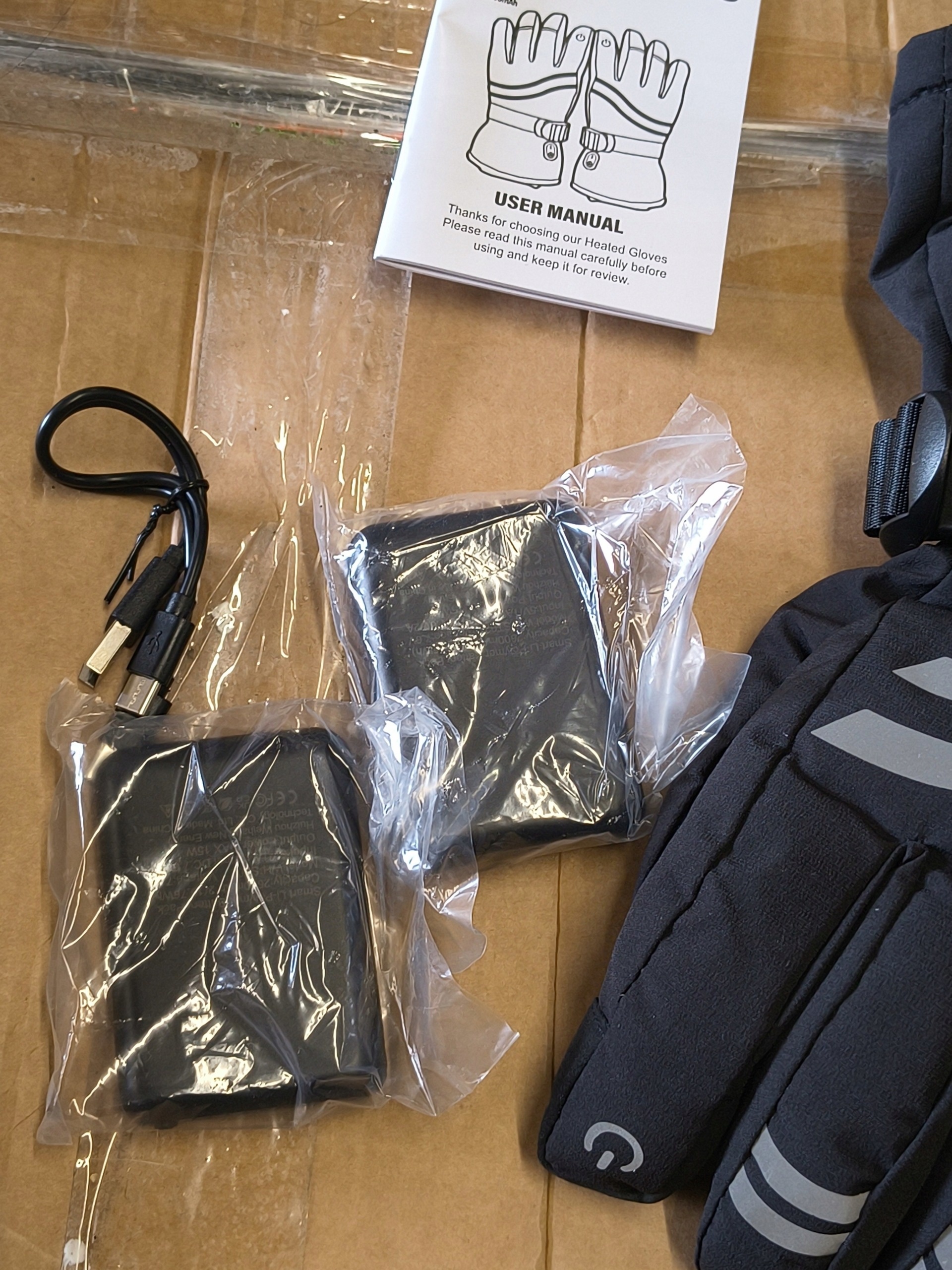 Rasfalo podgrzewane rękawice zimowe z akumulatorami WH-ST02 15 W ST-XL — zdjęcie 9