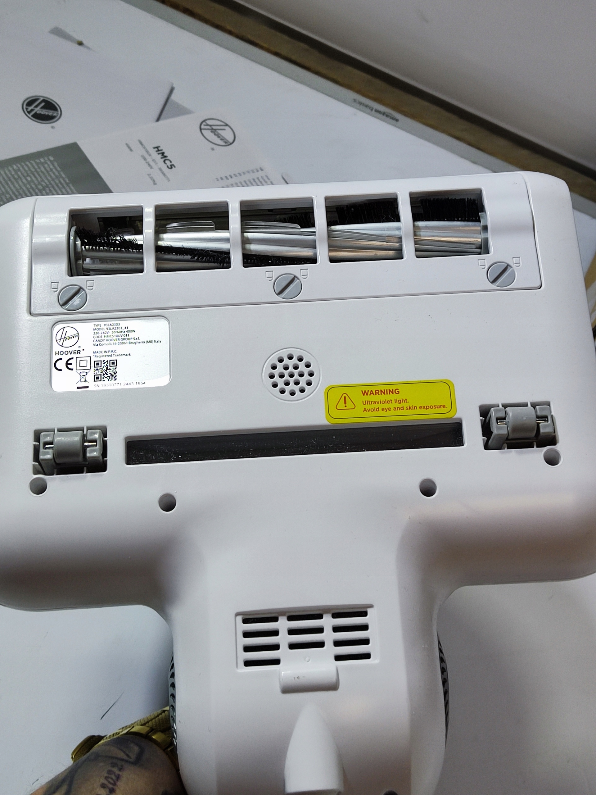HOOVER HMC5 Odkurzacz do Materacy UV Roztocza 4w1 400W — zdjęcie 9