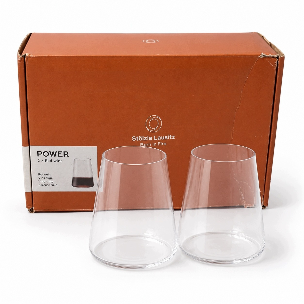 2x szklanka do czerwonego wina Stölzle Lausitz Power 520 ml — zdjęcie 2