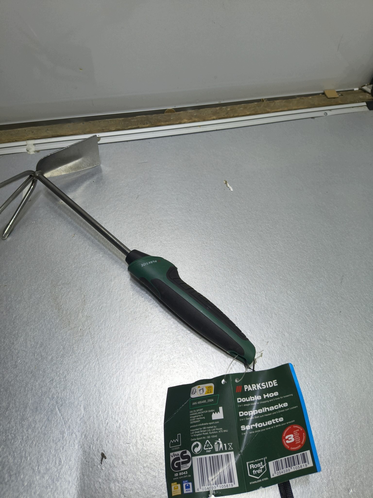 PARKSIDE dwustronna motyczka Double Hoe stal nierdzewna — zdjęcie 6