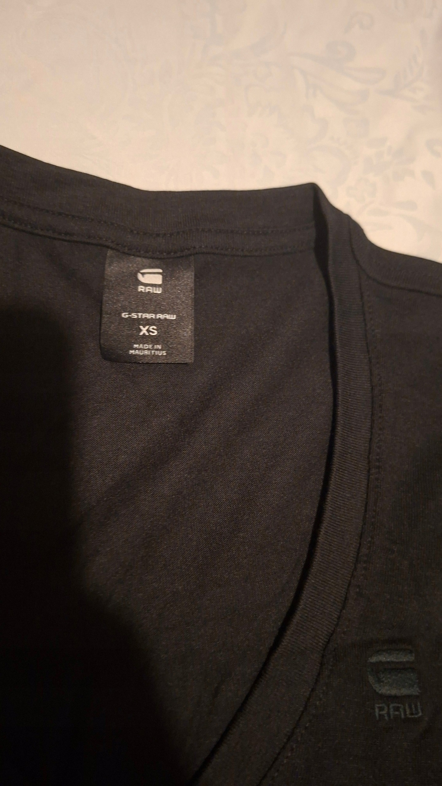 G-Star RAW 2-pak czarnych T-shirtów z krótkim rękawem i dekoltem V XS — zdjęcie 3