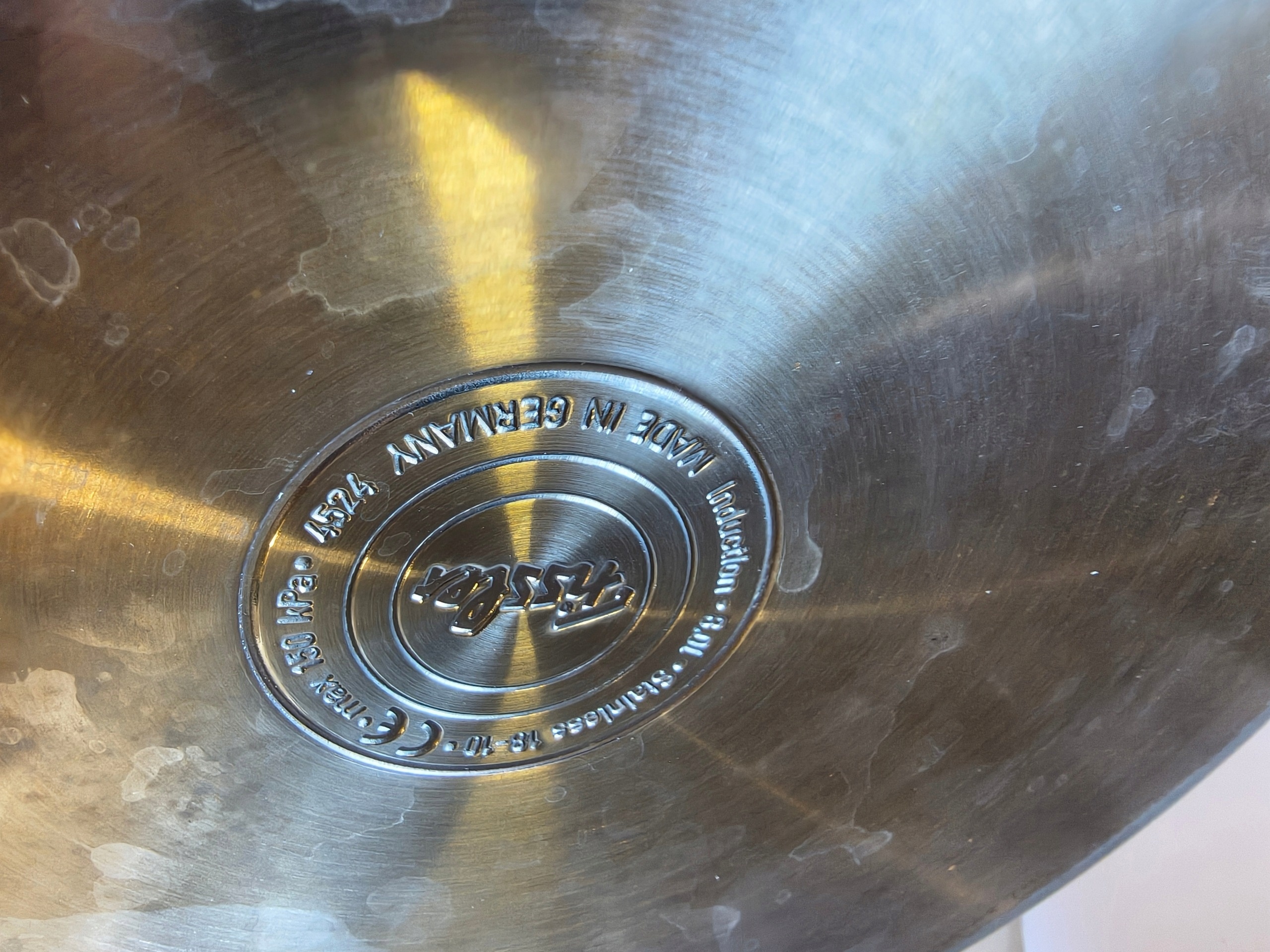 Fissler szybkowar 6 l garnek ciśnieniowy indukcja stal 18/10 Germany — zdjęcie 8