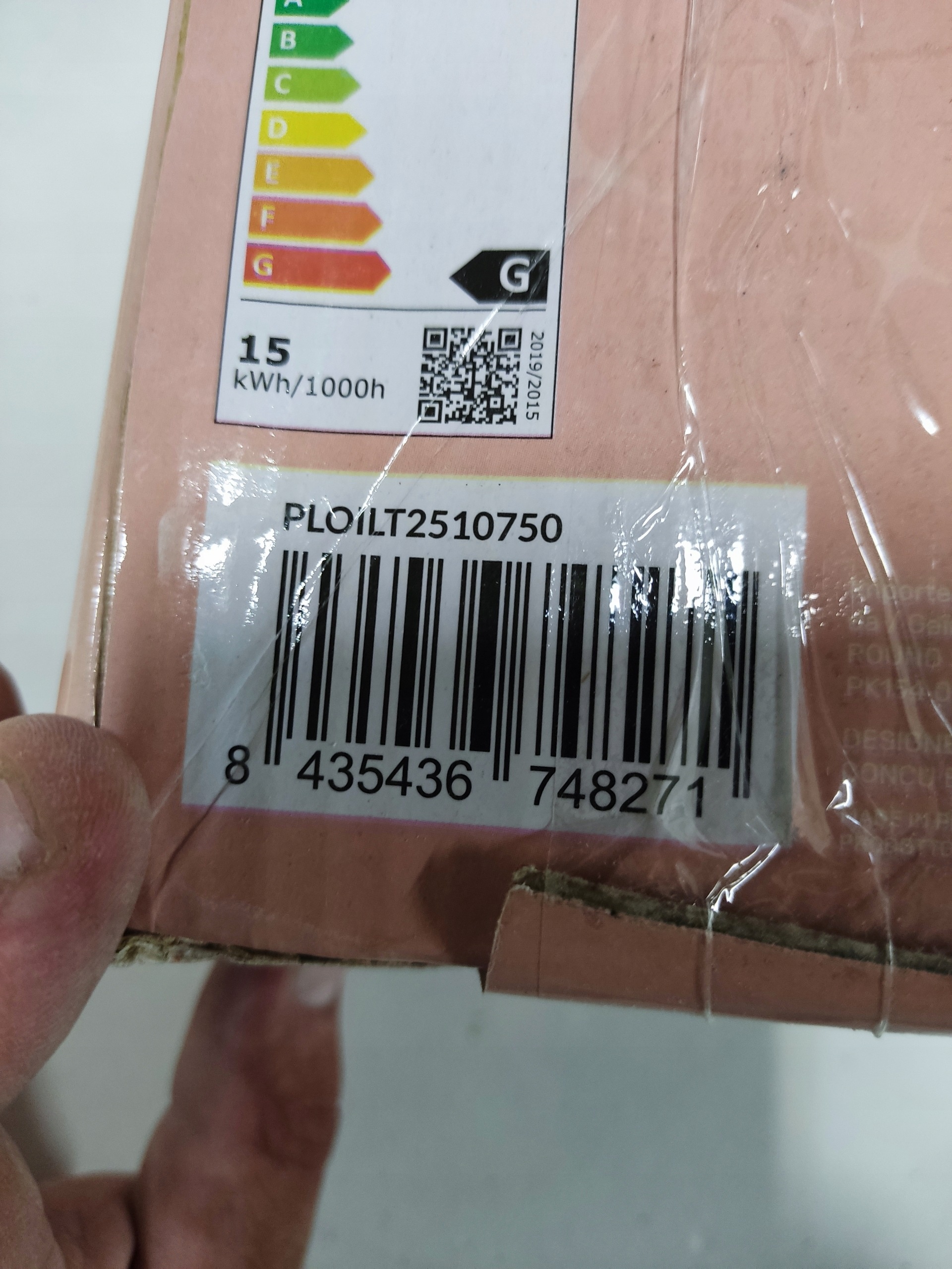 Lampa Solna Himalajska Naturalna z Drewnianą Podstawą E14 15W 15 kWh — zdjęcie 5