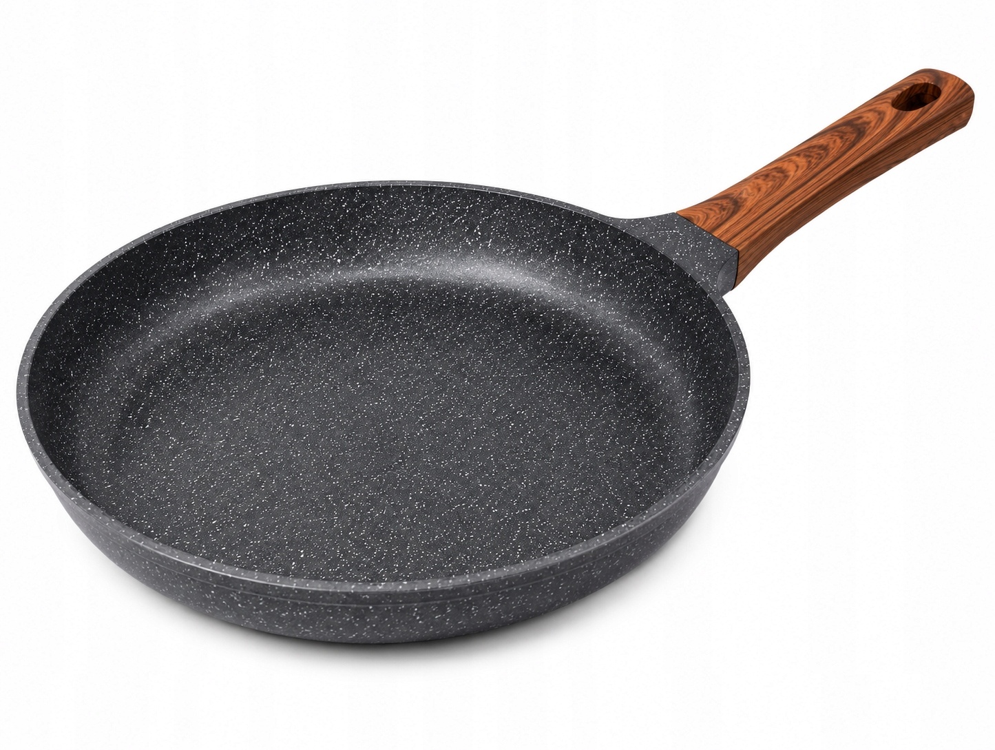 Patelnia granitowa Sensarte 28 cm indukcja gaz non stick aluminiowa — zdjęcie 2
