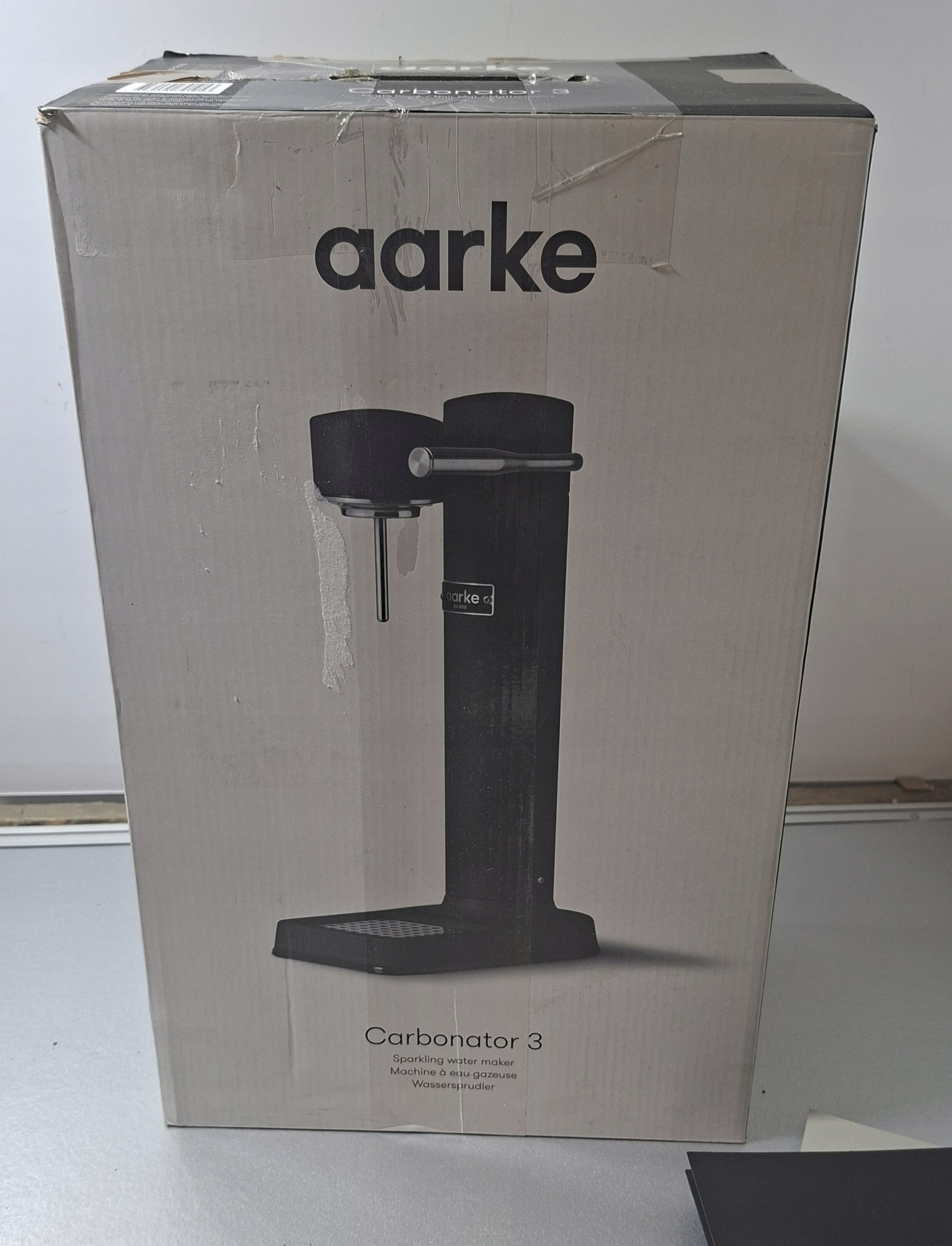 Aarke Carbonator 3 czarny saturator do wody gazowanej + butelka — zdjęcie 8