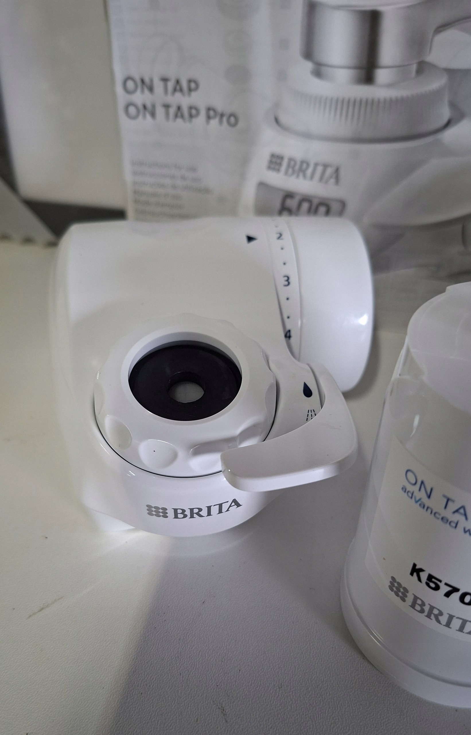 BRITA ON TAP V filtr nakranowy system filtracji wody + wkład 600 l — zdjęcie 5