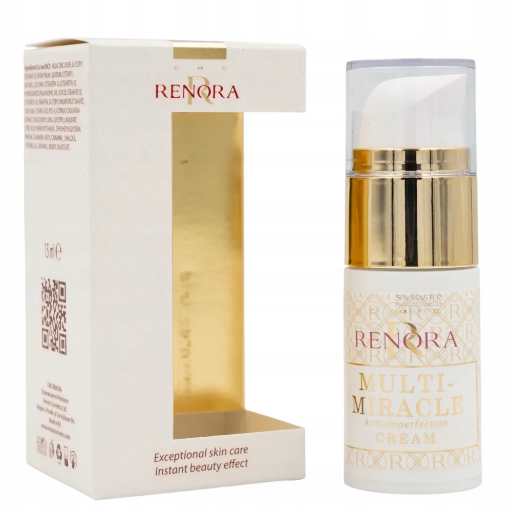 RENORA Multi Miracle Cream krem przeciw niedoskonałościom 15 ml s. wrażliwa — zdjęcie 2