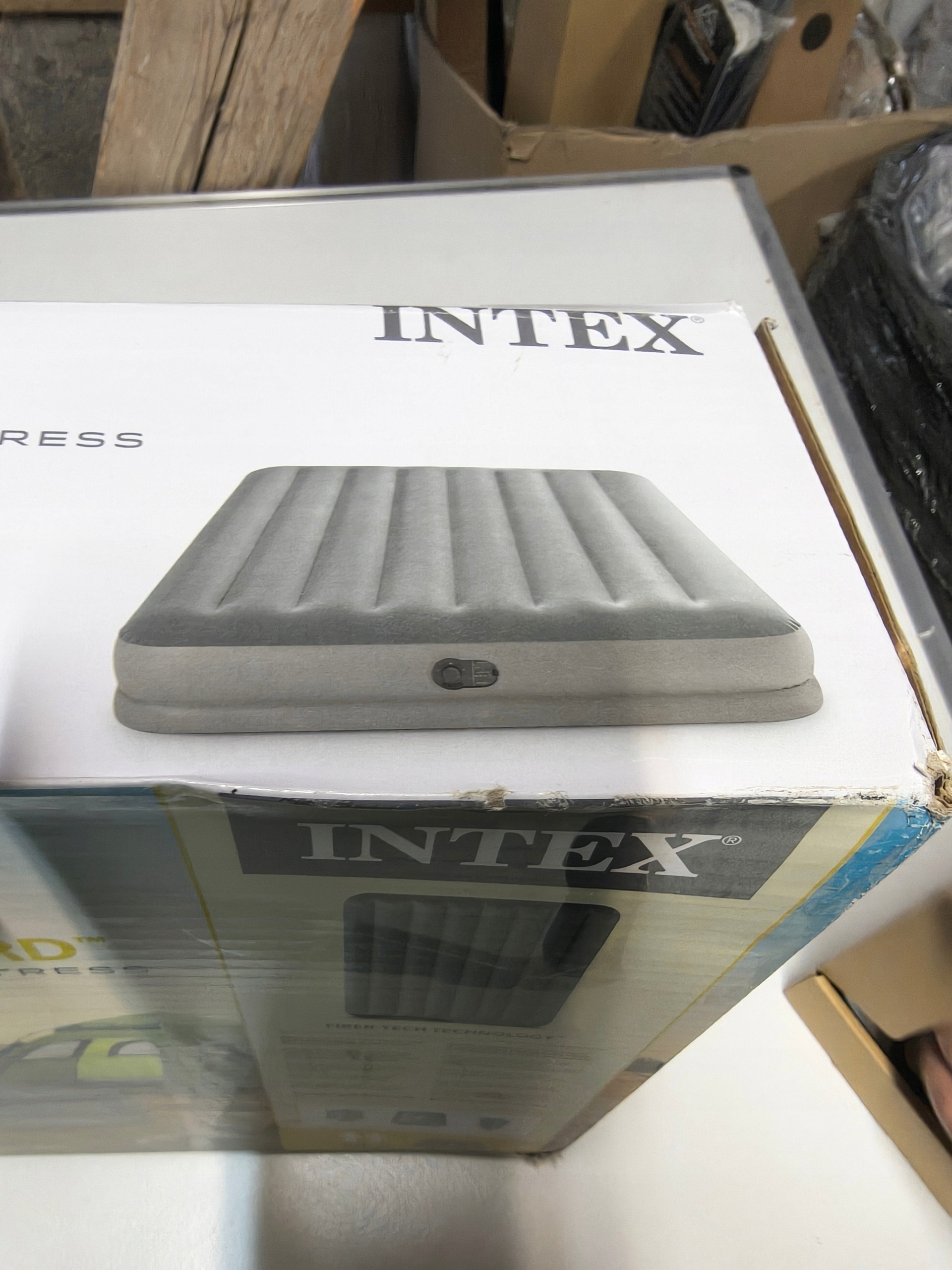 Tytuł Allegro Materac Dmuchany Intex Dura-Beam Standard 152x203x30 cm — zdjęcie 7