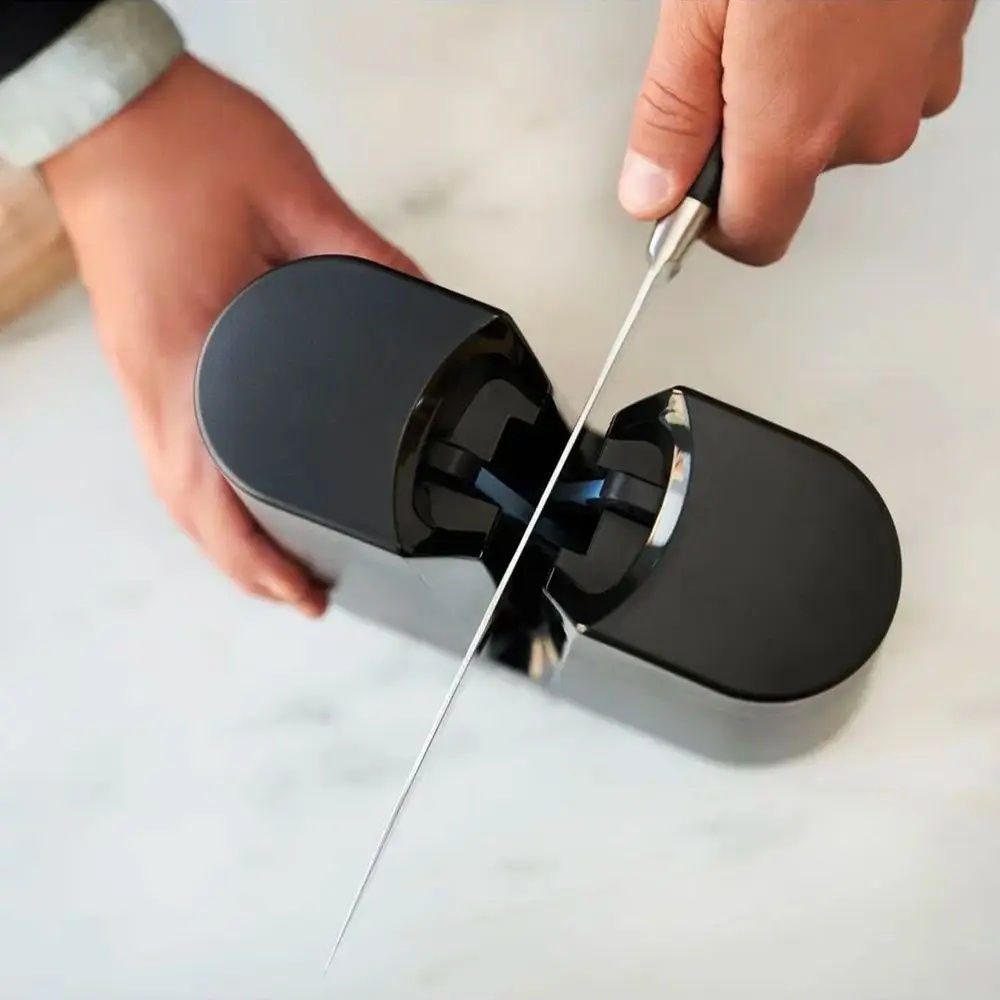 ZWILLING V-Edge ostrzałka do noży 2 ziarnistości czarna ceramiczna — zdjęcie 5