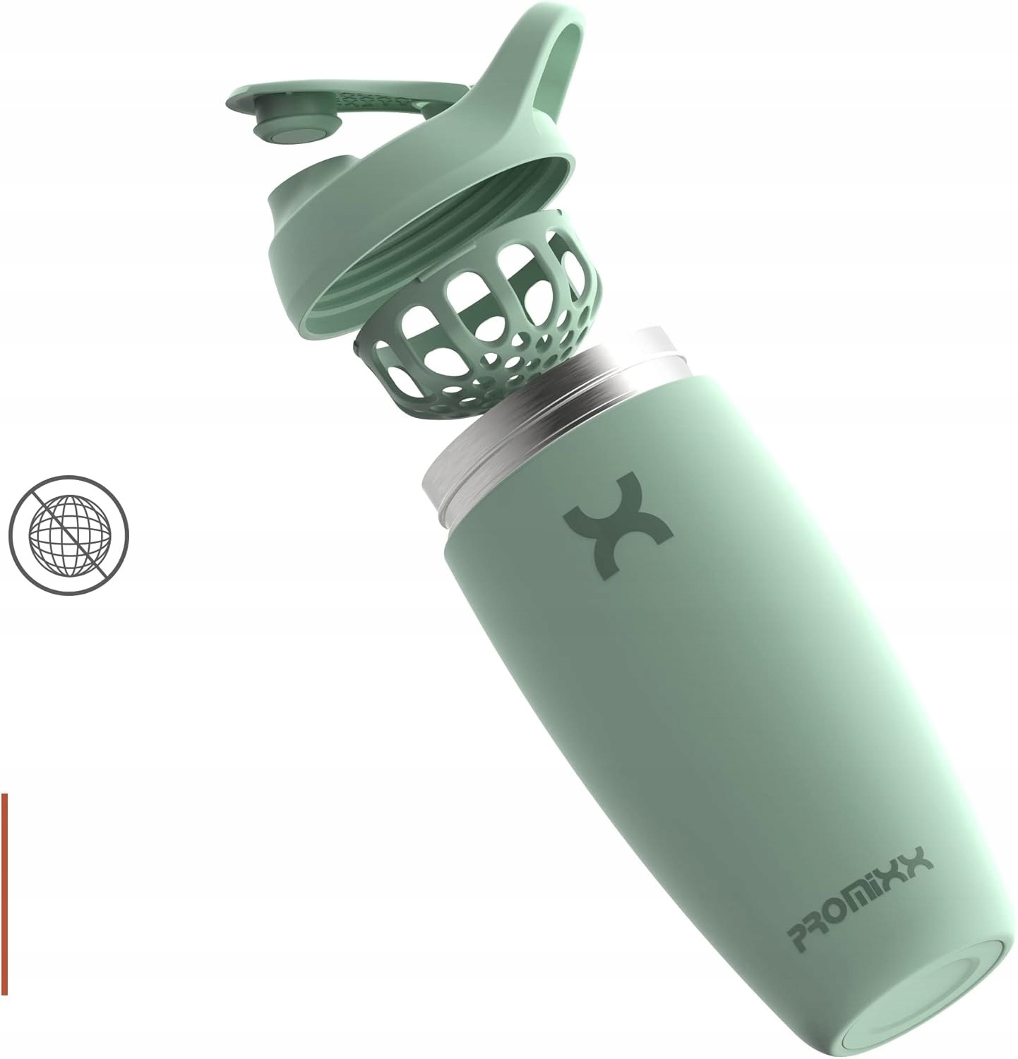 PROMiXX izolowana butelka na wodę ze stali nierdzewnej 550 ml — zdjęcie 11