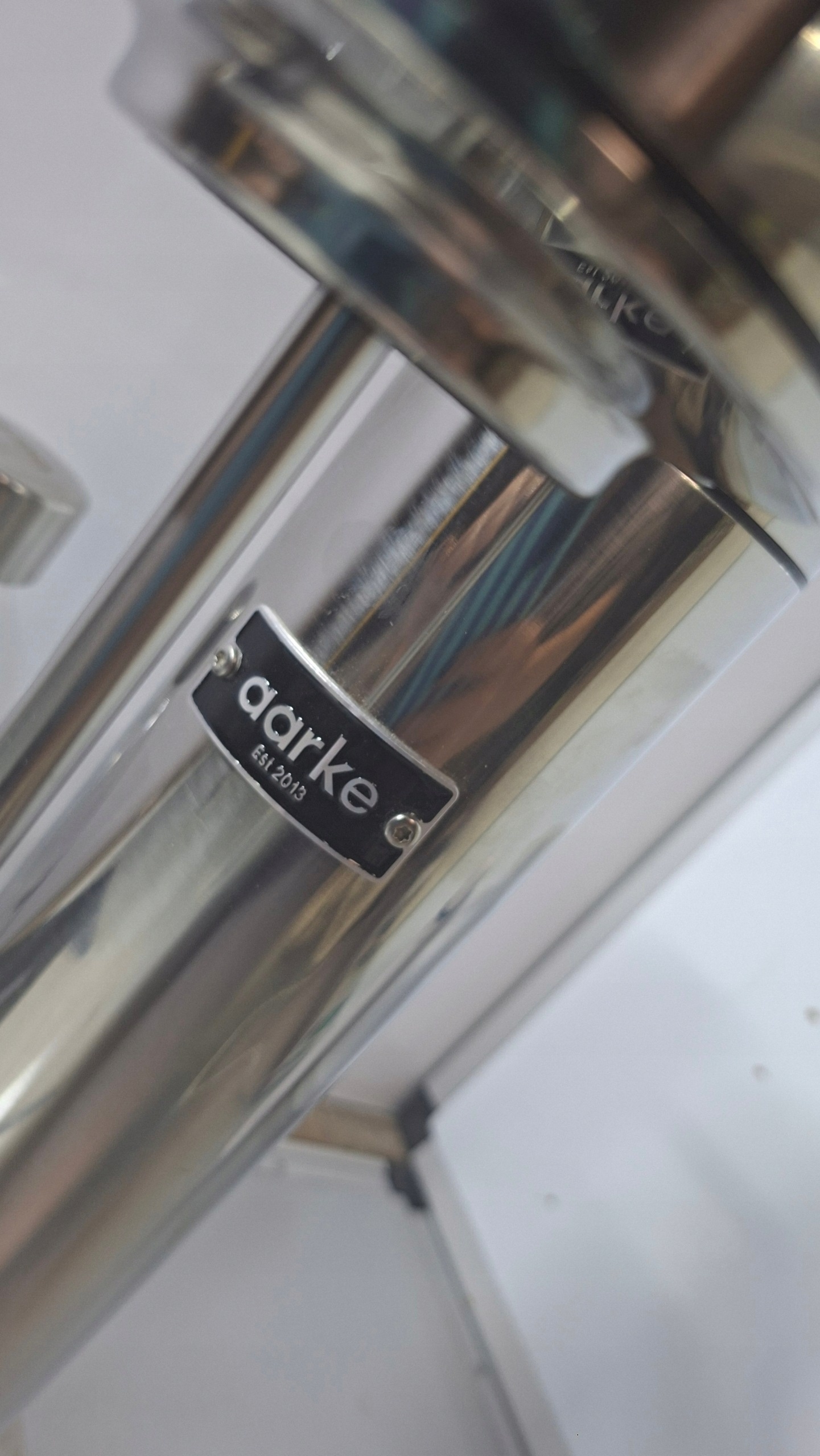 Saturator Aarke Carbonator III srebrny ze stali nierdzewnej + butelka — zdjęcie 6