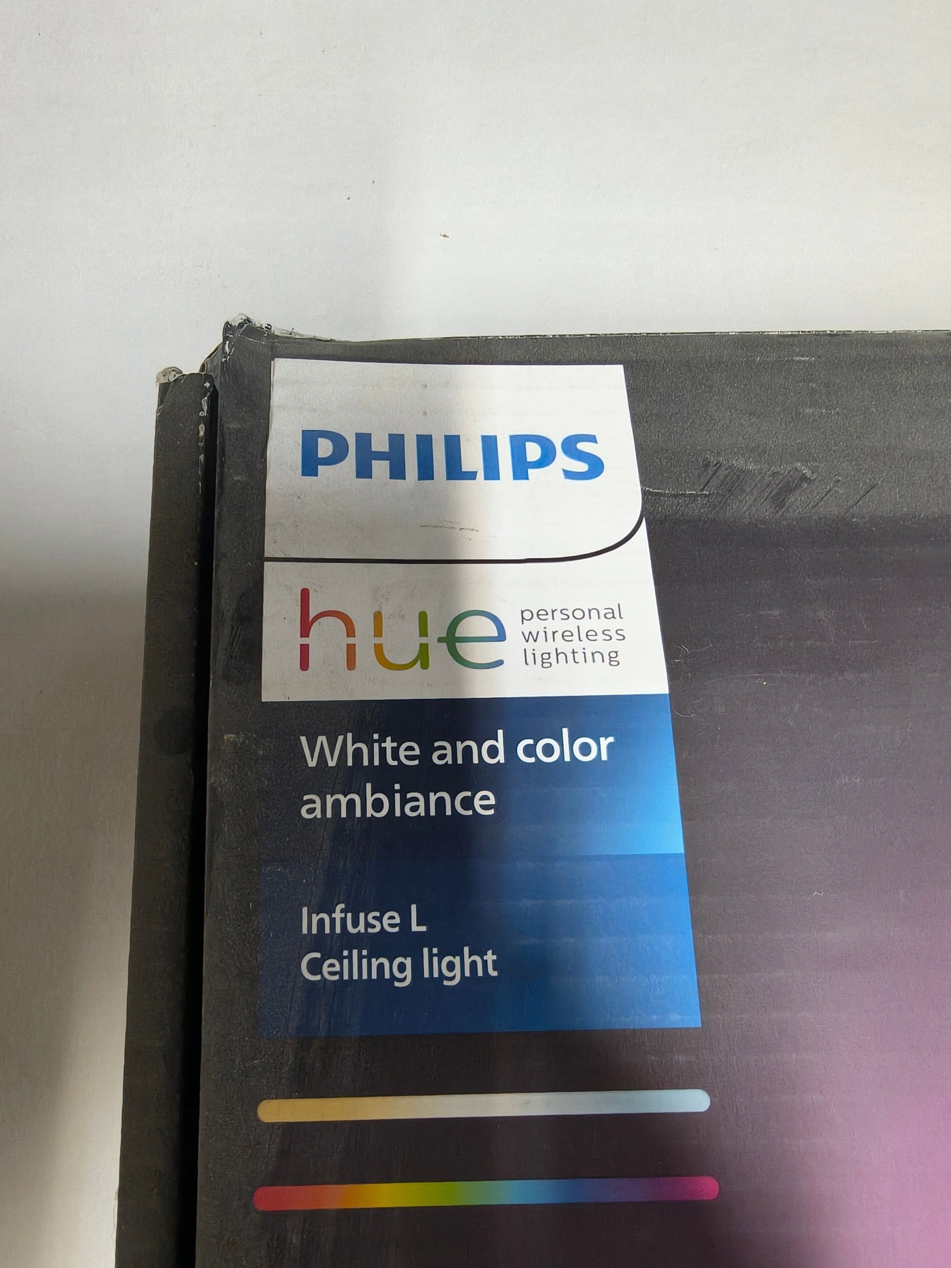 Philips Hue Infuse L Smart Plafon LED RGBW ZigBee 52,5W 3450 lm Biały 425mm — zdjęcie 10