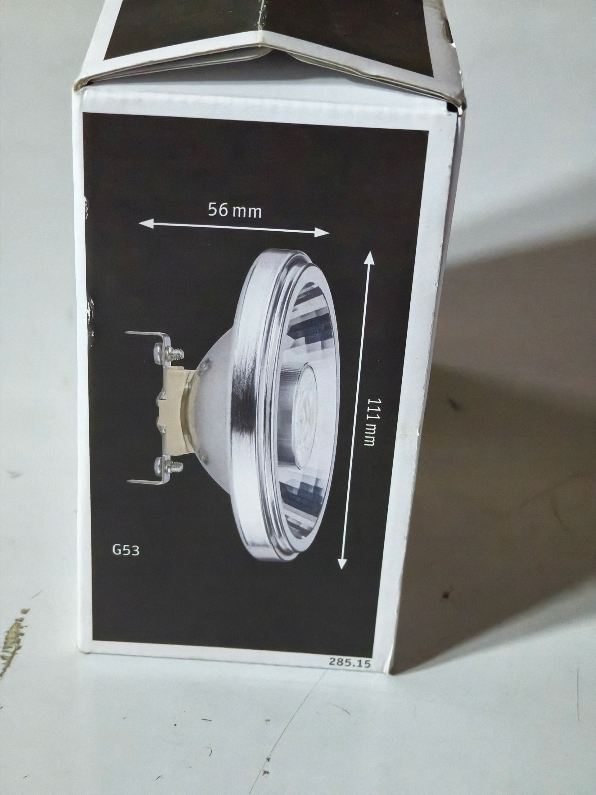 Paulmann LED G53 AR111 8W 500lm 2700K ciepła 12V zamiennik 42W — zdjęcie 4