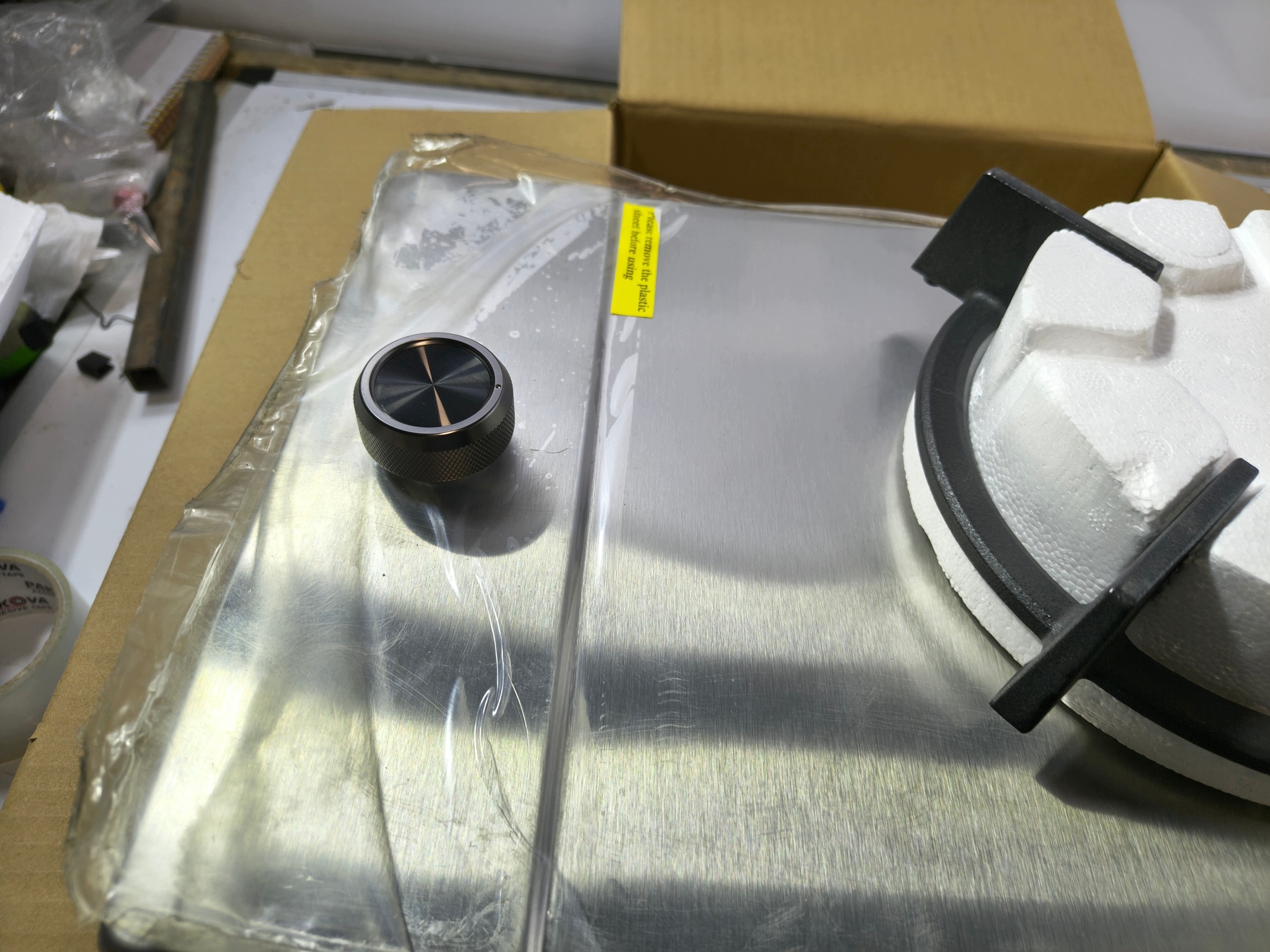 Płyta Gazowa Cecotec Bolero Squad G 1200S Inox WOK 3,5 kW 1 Palnik — zdjęcie 5
