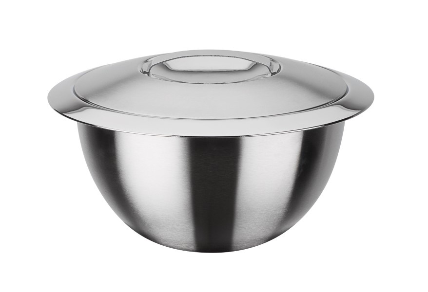GSW Miska termiczna 3,2 l stal nierdzewna z pokrywą 22 cm — zdjęcie 2
