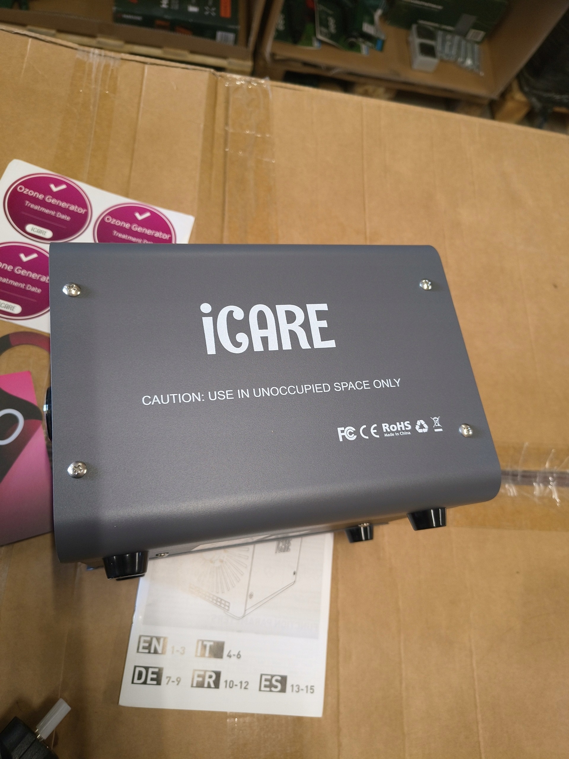 iCARE generator ozonu HS-02/SS-Y02 110 W — zdjęcie 7