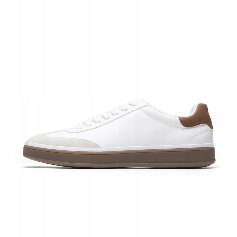 BRUNO MARC buty męskie sneakersy białe casual rozmiar 46 — zdjęcie 3