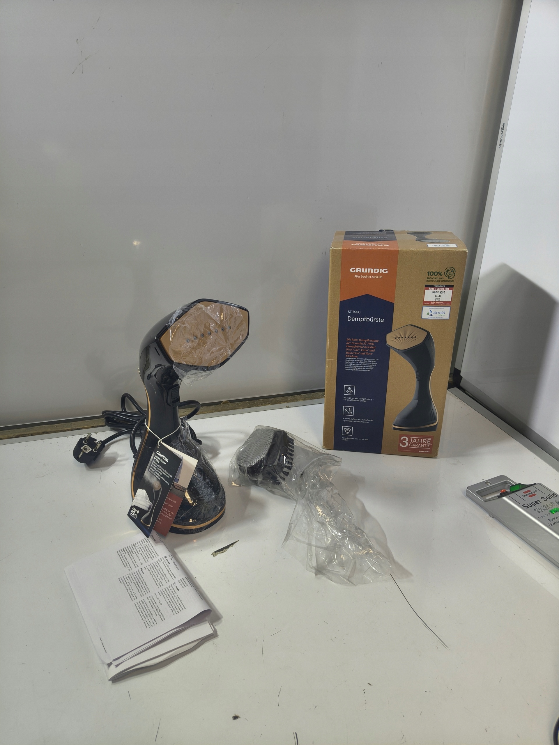 Grundig ST 7950 ręczny steamer parownica do ubrań 1600W GMS3070 — zdjęcie 10