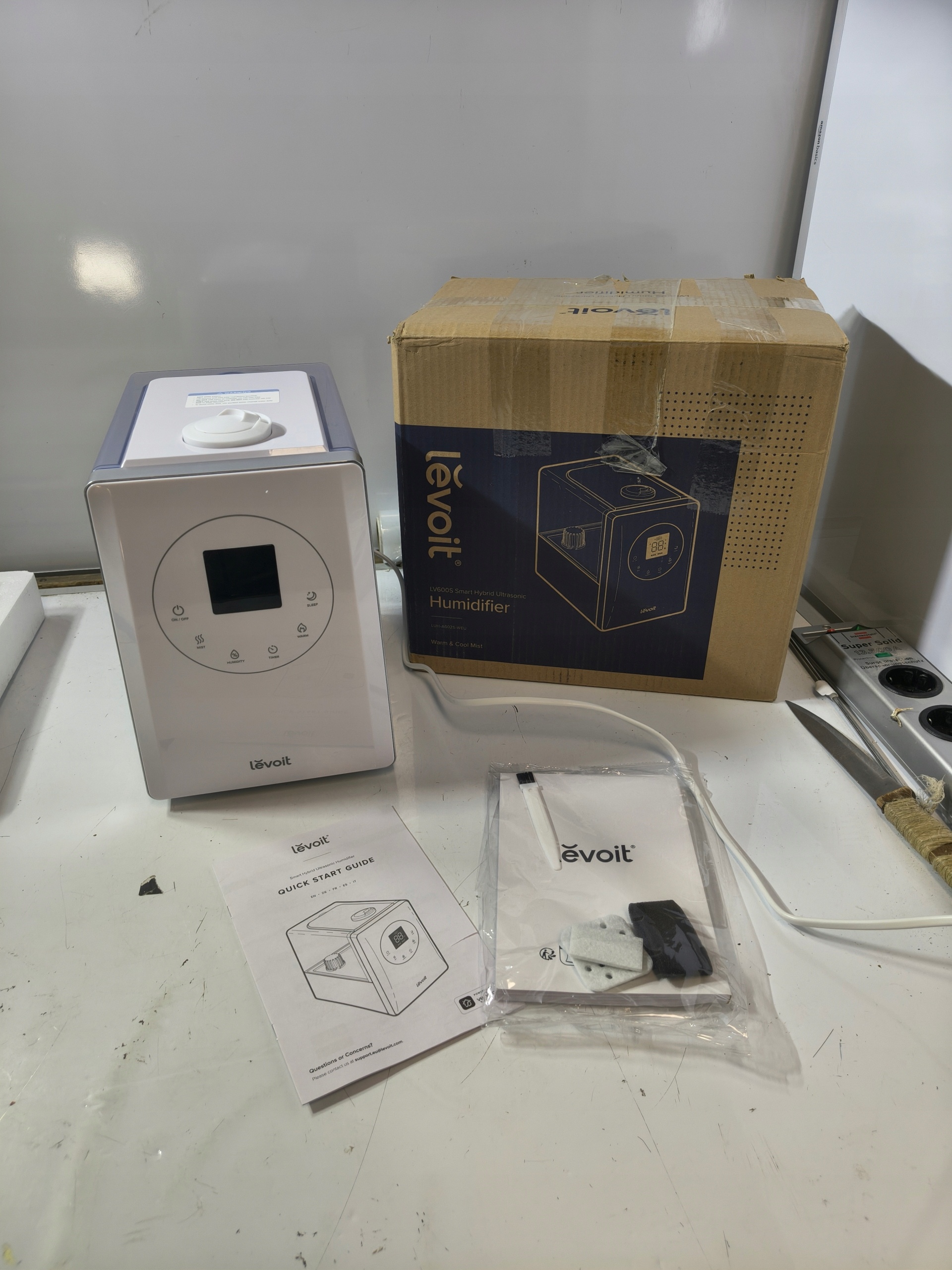 Levoit LV600S Smart Hybrid Nawilżacz Powietrza 6L WiFi Ciepła Zimna Mgiełka — zdjęcie 5