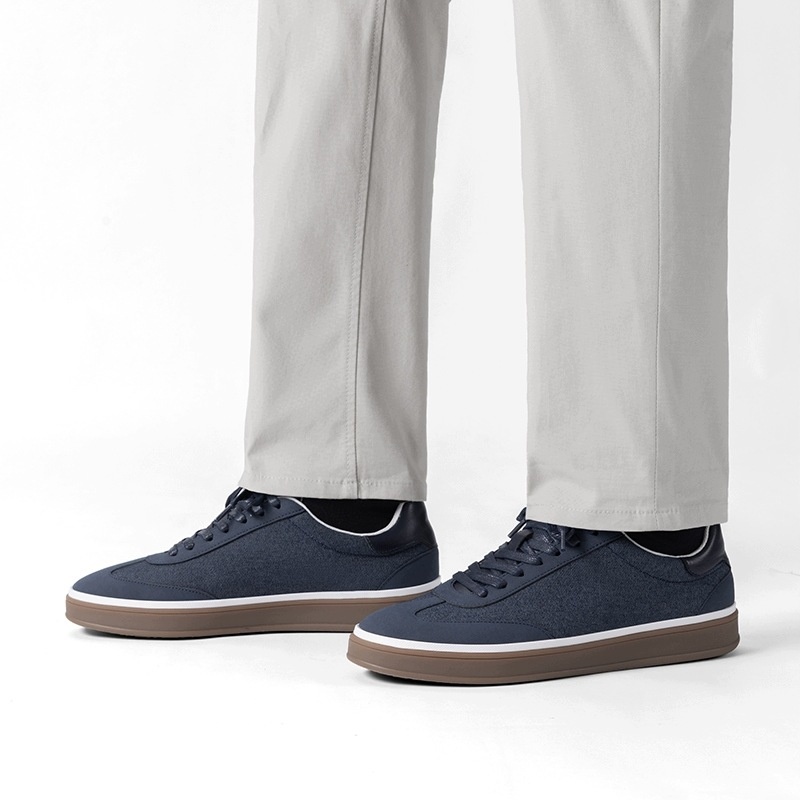 BRUNO MARC buty męskie sneakersy granatowe casual rozmiar 47 — zdjęcie 6