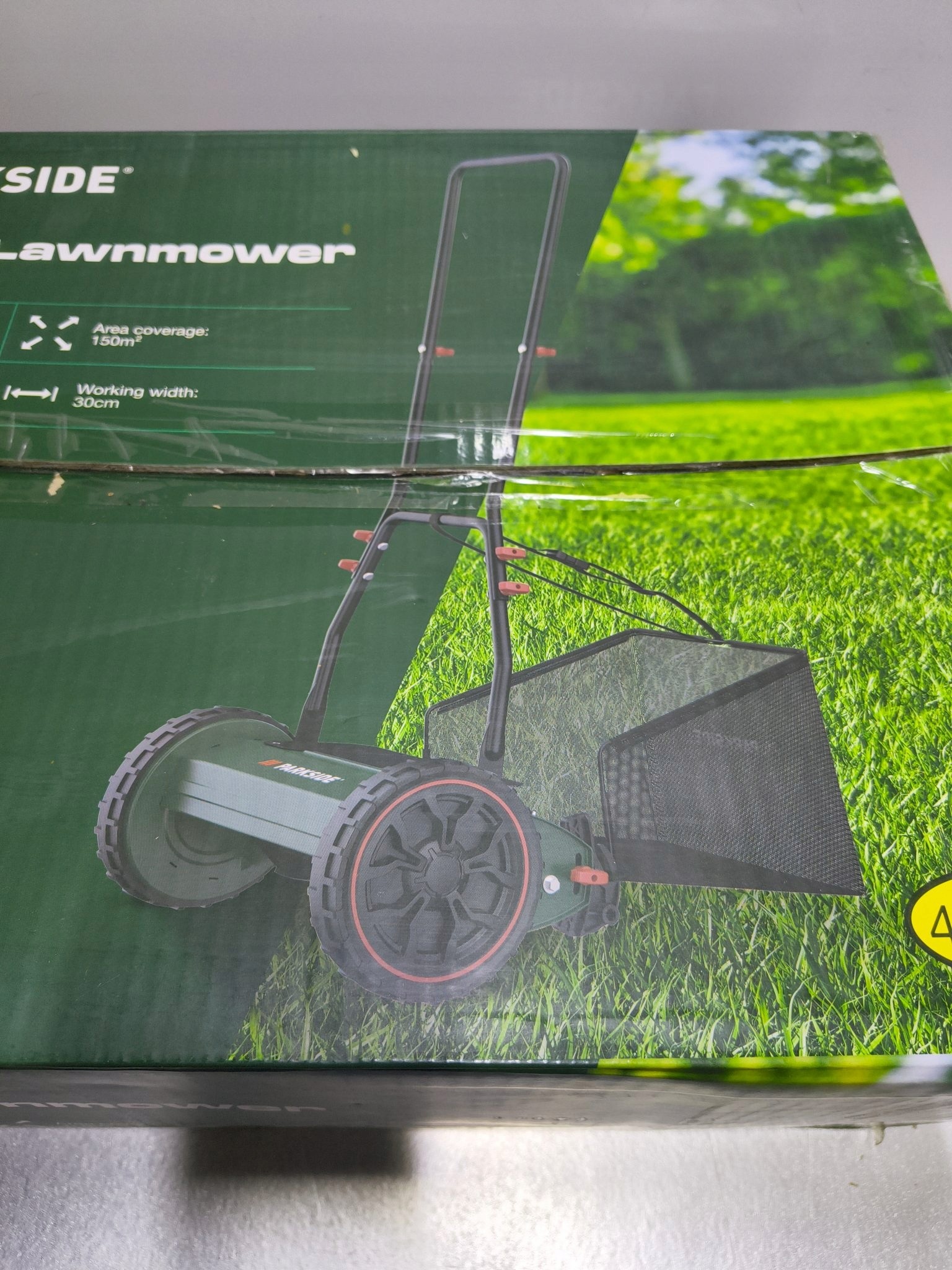 Parkside ręczna kosiarka bębnowa z koszem 30 cm — zdjęcie 4
