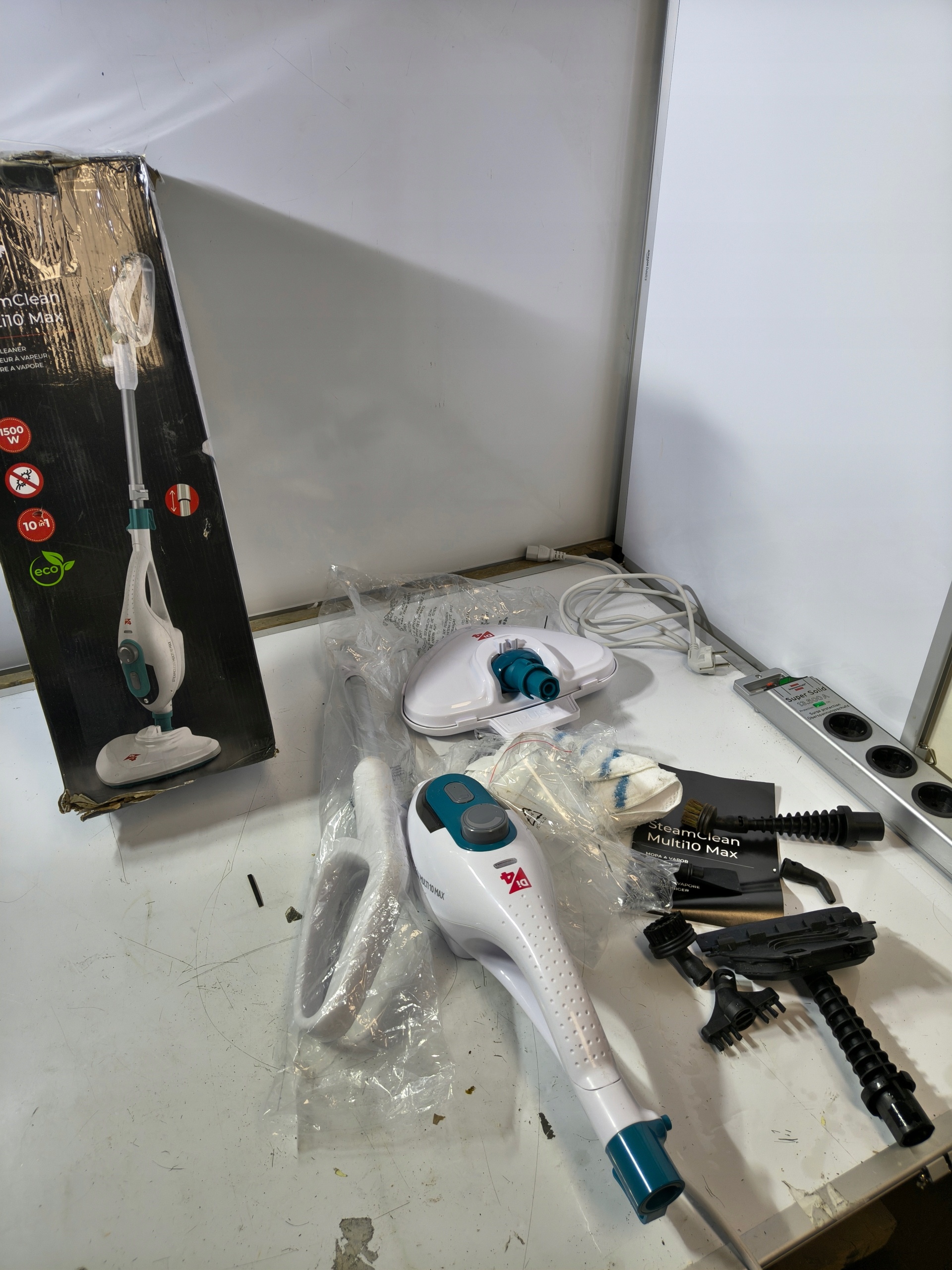 TEFAL STEAMCLEAN MULTIO MAX MOP PAROWY 1500W 10w1 — zdjęcie 3