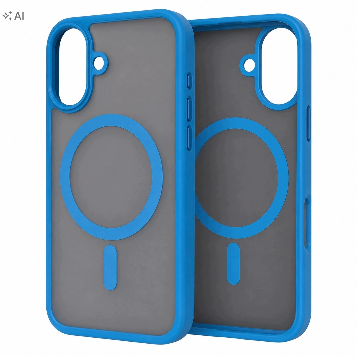 Etui MIRACASE do iPhone 17 MagSafe magnetyczne niebieskie case — zdjęcie 2