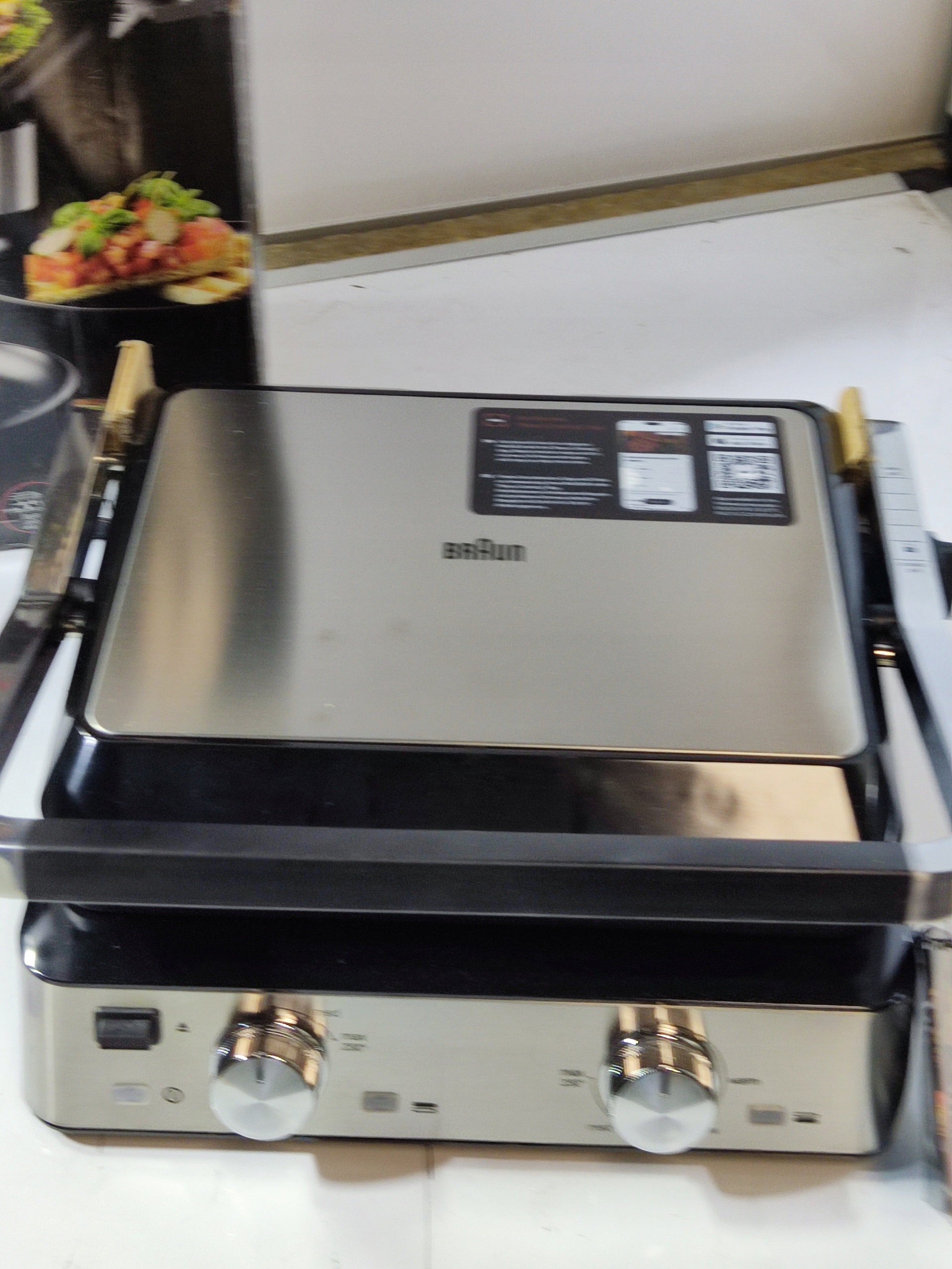 Braun MultiGrill 7 CG7020 Grill Elektryczny 2000W Kontaktowy Inox — zdjęcie 11