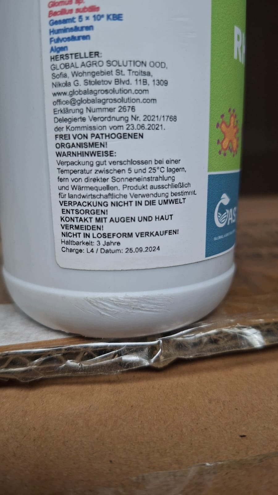 RHIZO HEALTH 300 ml biologiczny nawóz do roślin gleby korzeni — zdjęcie 5